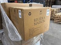 Rivièra maison carnaby draaibare eetkamerstoel (6x) - afbeelding 6 van  6