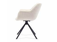 Rivièra maison carnaby draaibare eetkamerstoel (6x) - afbeelding 4 van  5