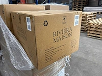 Rivièra maison carnaby draaibare eetkamerstoel (6x) - afbeelding 6 van  6