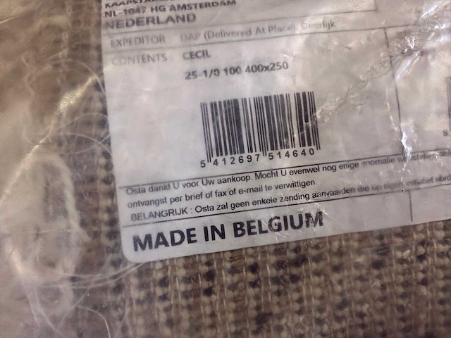 Rivièra maison cecil vloerkleed cream 400x250 - afbeelding 3 van  5