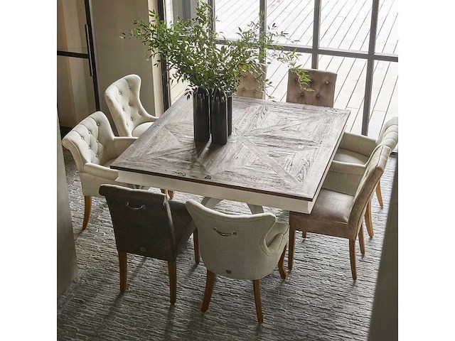 Rivièra maison chateau belvedere eetkamertafel 150x150 - afbeelding 1 van  9