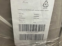 Riviera maison chenille jaquard hoekbankstel - afbeelding 2 van  3