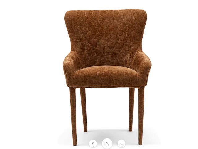 Rivièra maison corvara dac eetkamerstoel (2x) - afbeelding 2 van  9