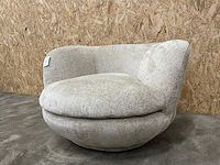 Riviera maison credo draaibare lounge fauteuil - afbeelding 6 van  12