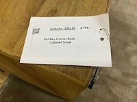 Riviera maison del rey boekenkast hoekmodel - afbeelding 3 van  4