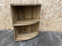 Riviera maison del rey boekenkast hoekmodel - afbeelding 2 van  5