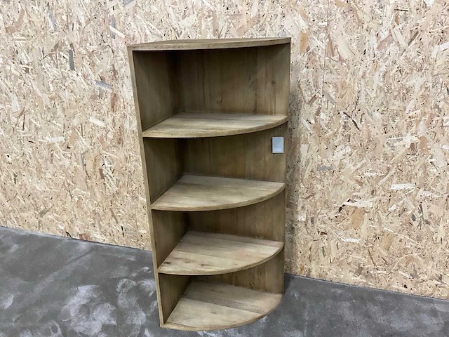Riviera maison del rey boekenkast hoekmodel - afbeelding 2 van  4