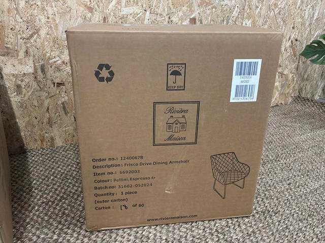 Rivièra maison diverse eetkamerstoelen (4x) - afbeelding 6 van  6