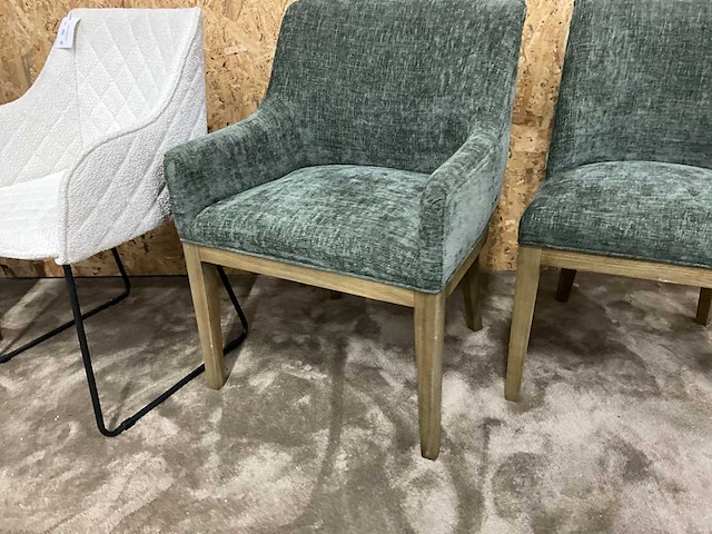Riviera maison diverse eetkamerstoelen (4x) - afbeelding 3 van  15