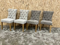 Riviera maison eetkamerstoel (4x) - afbeelding 2 van  6