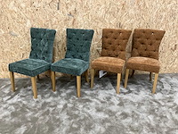 Riviera maison eetkamerstoel (4x) - afbeelding 1 van  9
