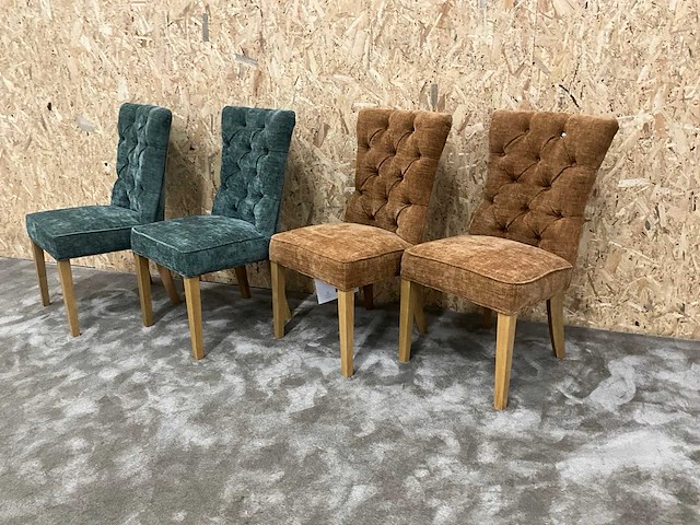 Riviera maison eetkamerstoel (4x) - afbeelding 5 van  9