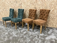 Riviera maison eetkamerstoel (4x) - afbeelding 5 van  9