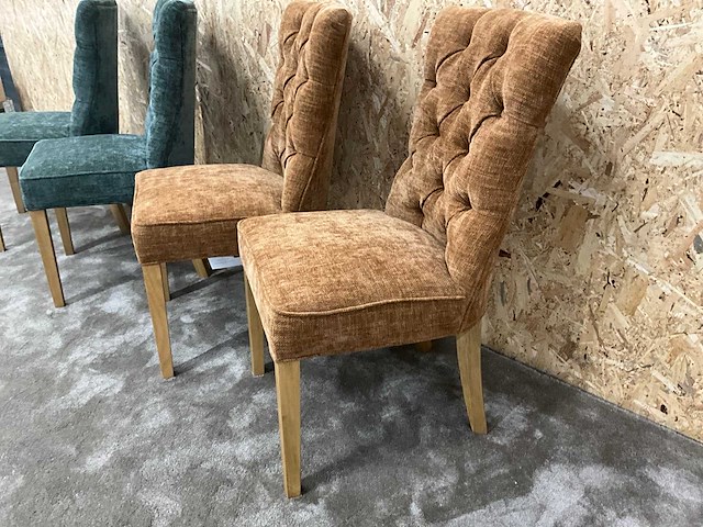 Riviera maison eetkamerstoel (4x) - afbeelding 6 van  9