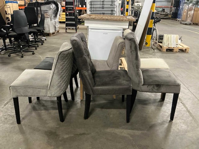 Rivièra maison eetkamerstoel (6x) - afbeelding 3 van  9