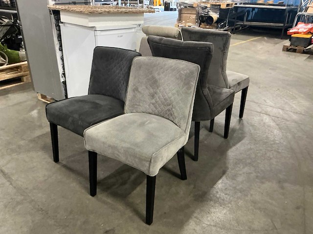 Rivièra maison eetkamerstoel (6x) - afbeelding 4 van  9