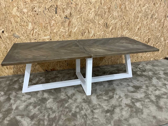 Riviera maison eetkamertafel 240 cm - afbeelding 1 van  9
