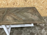 Riviera maison eetkamertafel 240 cm - afbeelding 6 van  9