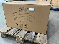 Rivièra maison falcone poef - afbeelding 5 van  5