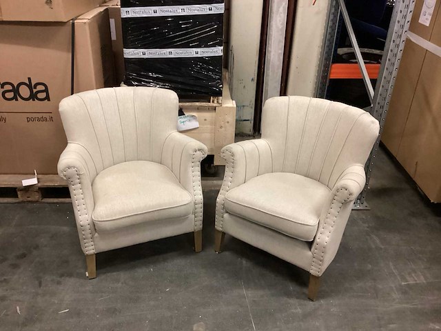 Riviera maison fauteuil (2x) - afbeelding 1 van  5