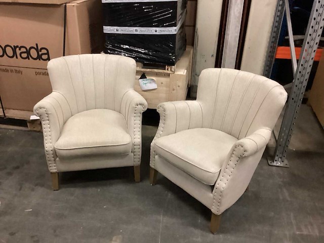 Riviera maison fauteuil (2x) - afbeelding 2 van  5