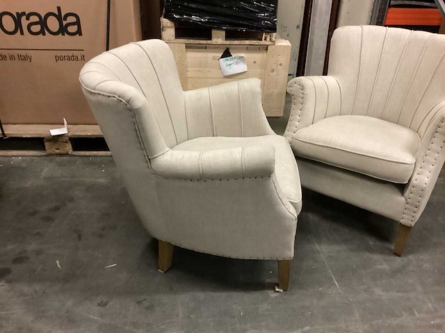 Riviera maison fauteuil (2x) - afbeelding 3 van  5