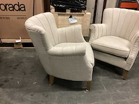 Riviera maison fauteuil (2x) - afbeelding 3 van  5