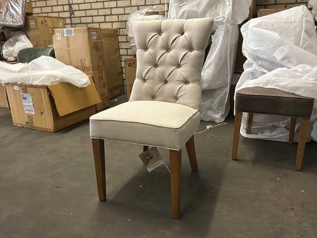 Rivièra maison flax eetkamerstoel (3x) - afbeelding 4 van  8