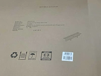 Riviera maison flores eetkamertafel 400x100 - afbeelding 8 van  8
