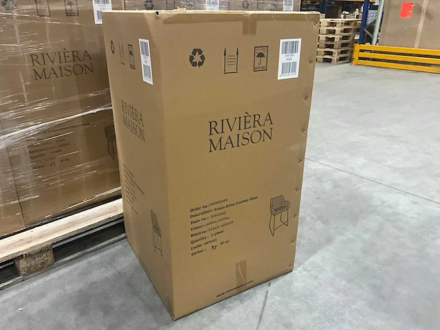 Rivièra maison frisco drive barstoel (2x) - afbeelding 5 van  6
