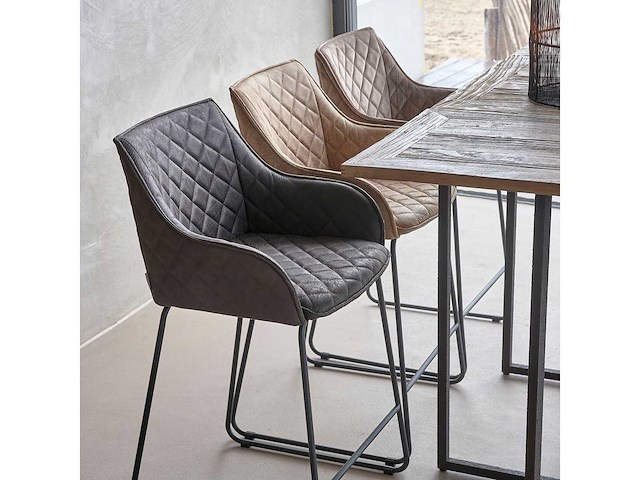 Riviera maison frisco drive counter barstoel (3x) - afbeelding 6 van  6