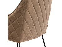 Riviera maison frisco drive vel iii eetkamerstoel (4x) - afbeelding 3 van  4