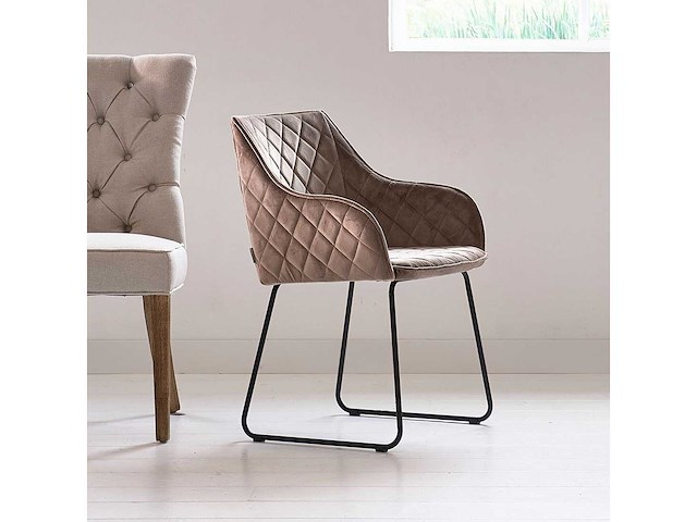 Riviera maison frisco drive vel iii eetkamerstoel (5x) - afbeelding 5 van  6