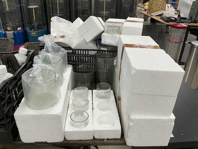 Riviera maison glazen cilinders zonder voet (38x) - afbeelding 6 van  6