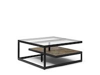 Riviera maison graydon salontafel 90x90cm - afbeelding 1 van  5