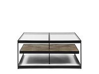 Riviera maison graydon salontafel 90x90cm - afbeelding 2 van  5