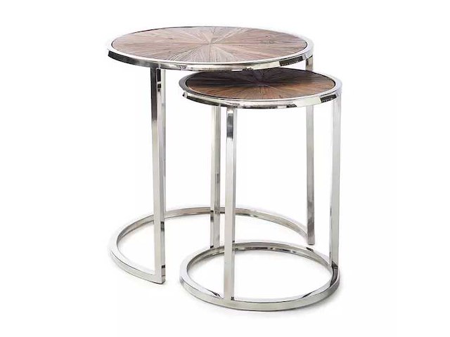Riviera maison greenwich bijzettafel set van 2 - afbeelding 1 van  5