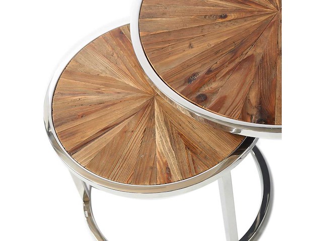 Riviera maison greenwich salontafel set van 2 - afbeelding 2 van  6