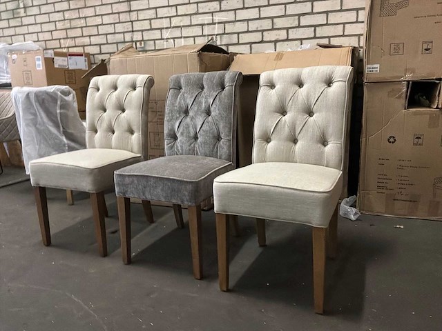 Rivièra maison hampton eetkamerstoel (3x) - afbeelding 4 van  11