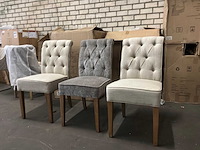 Rivièra maison hampton eetkamerstoel (3x) - afbeelding 6 van  11
