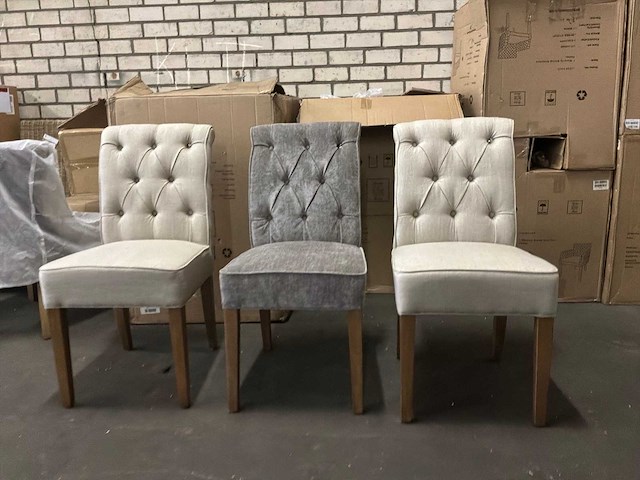 Rivièra maison hampton eetkamerstoel (3x) - afbeelding 8 van  11