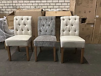 Rivièra maison hampton eetkamerstoel (3x) - afbeelding 9 van  11