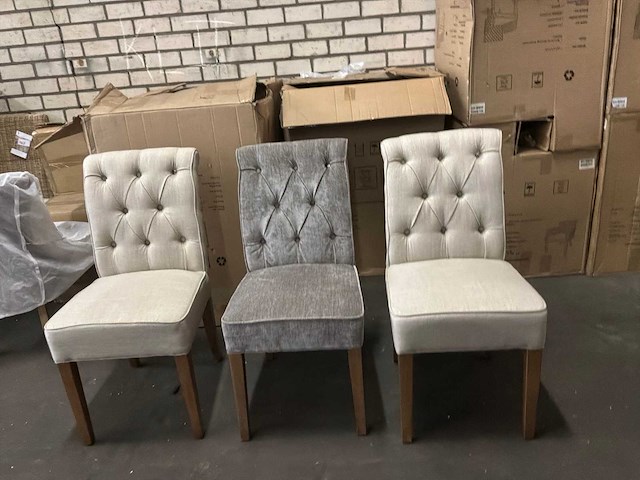 Rivièra maison hampton eetkamerstoel (3x) - afbeelding 10 van  11