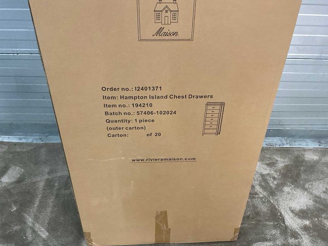 Rivièra maison hampton island ladenkast - afbeelding 6 van  14