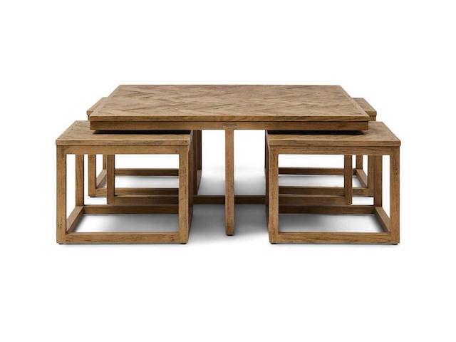 Rivièra maison harbour islamd salontafel set van 5 - afbeelding 1 van  3