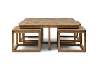 Rivièra maison harbour islamd salontafel set van 5 - afbeelding 1 van  3