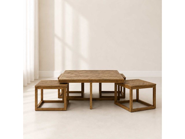 Riviera maison harbour island salontafel set van 5 - afbeelding 2 van  4