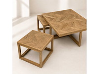 Riviera maison harbour island salontafel set van 5 - afbeelding 4 van  4