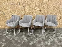 Riviera maison high line park bright eetkamerstoel (4x) - afbeelding 1 van  5