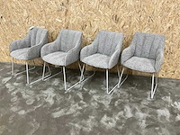 Riviera maison high line park bright eetkamerstoel (4x) - afbeelding 2 van  5